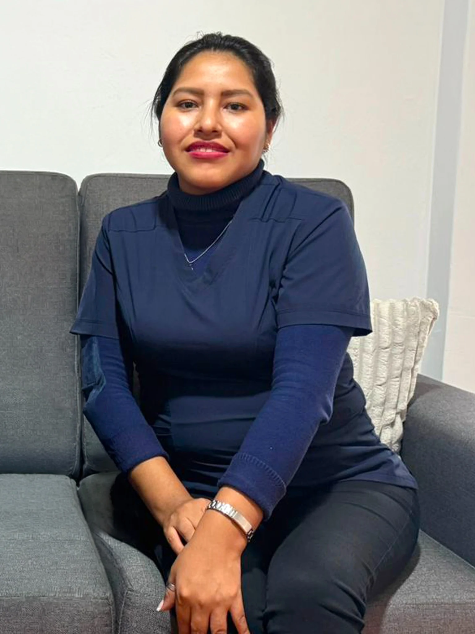 Viviana Paucar, psicóloga de CAEF